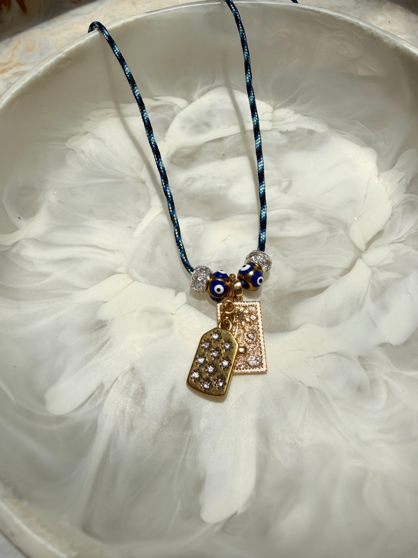 Velora Paracord Charm Necklace