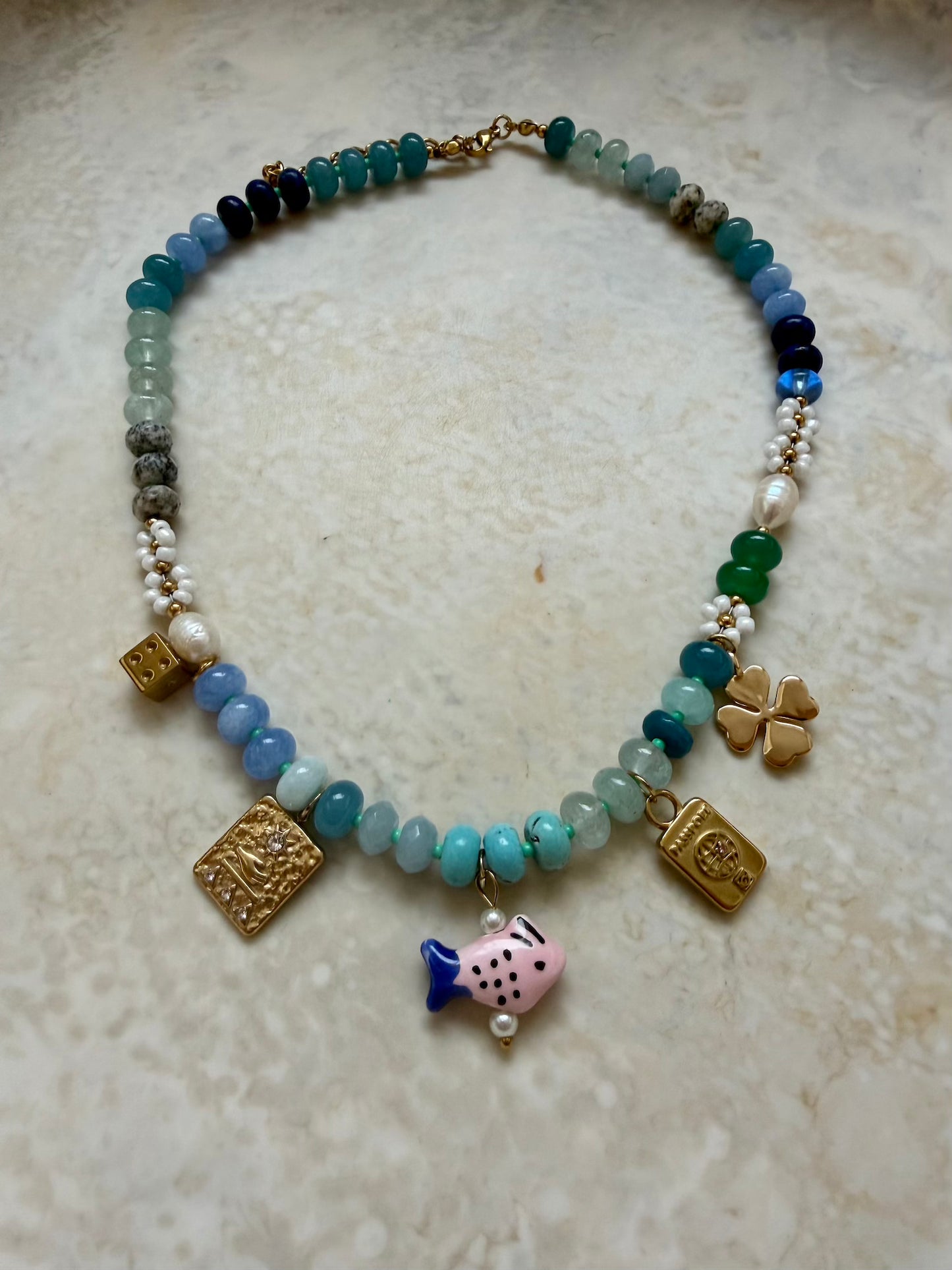 Gold Coast Charm Necklace