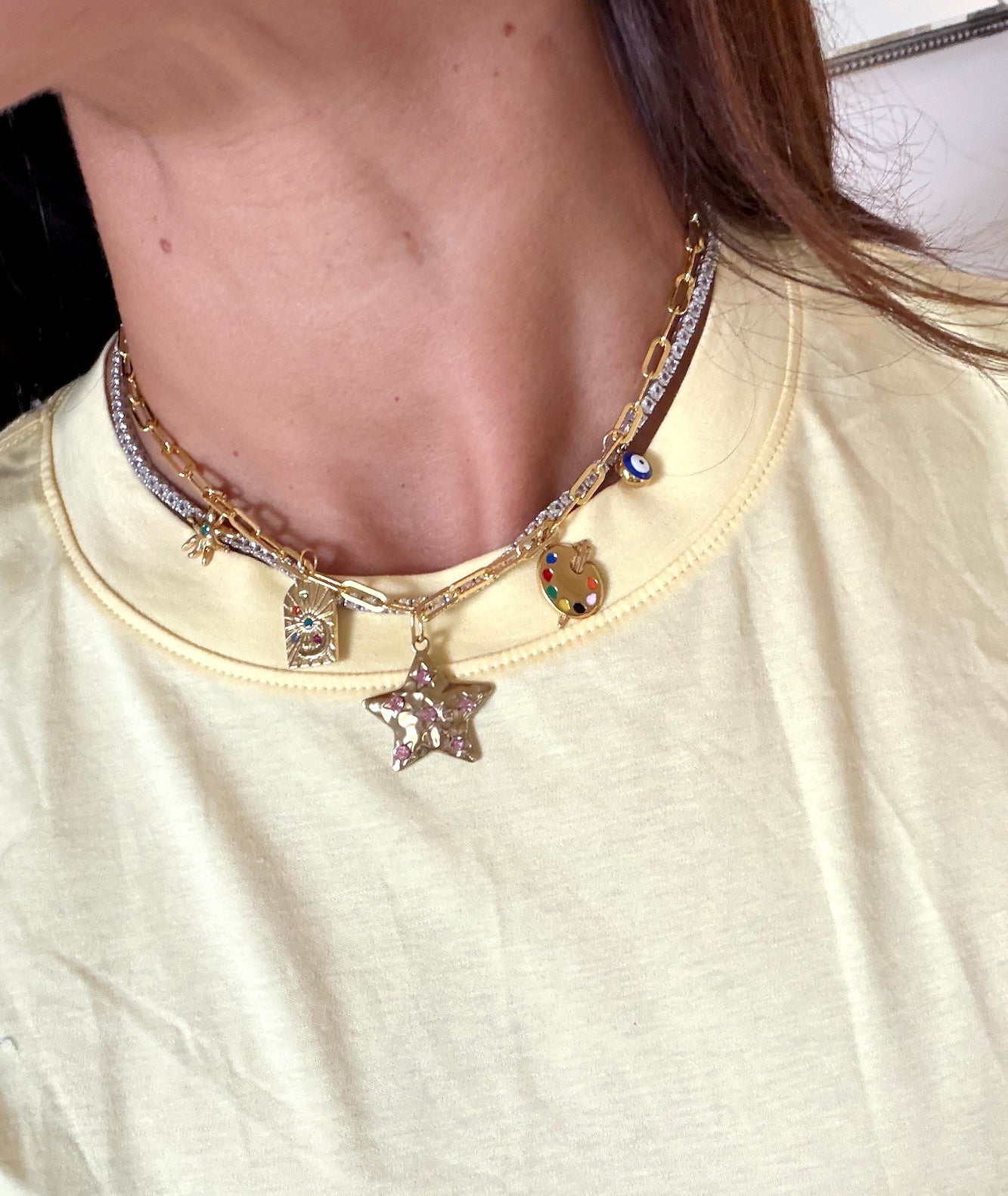 Sunrise Charm Necklace