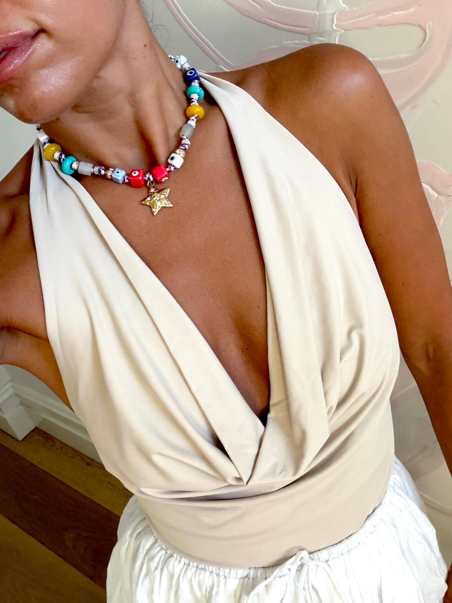 Shell Glow Paracord Necklace