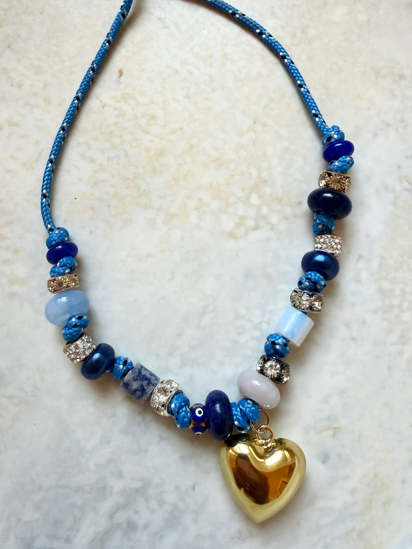 Lovelock Paracord Charm Necklace