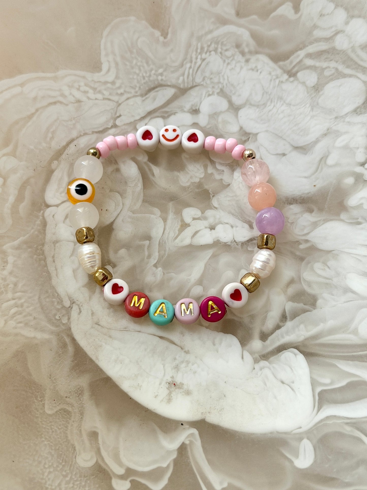 The Mama Beaded Bracelet