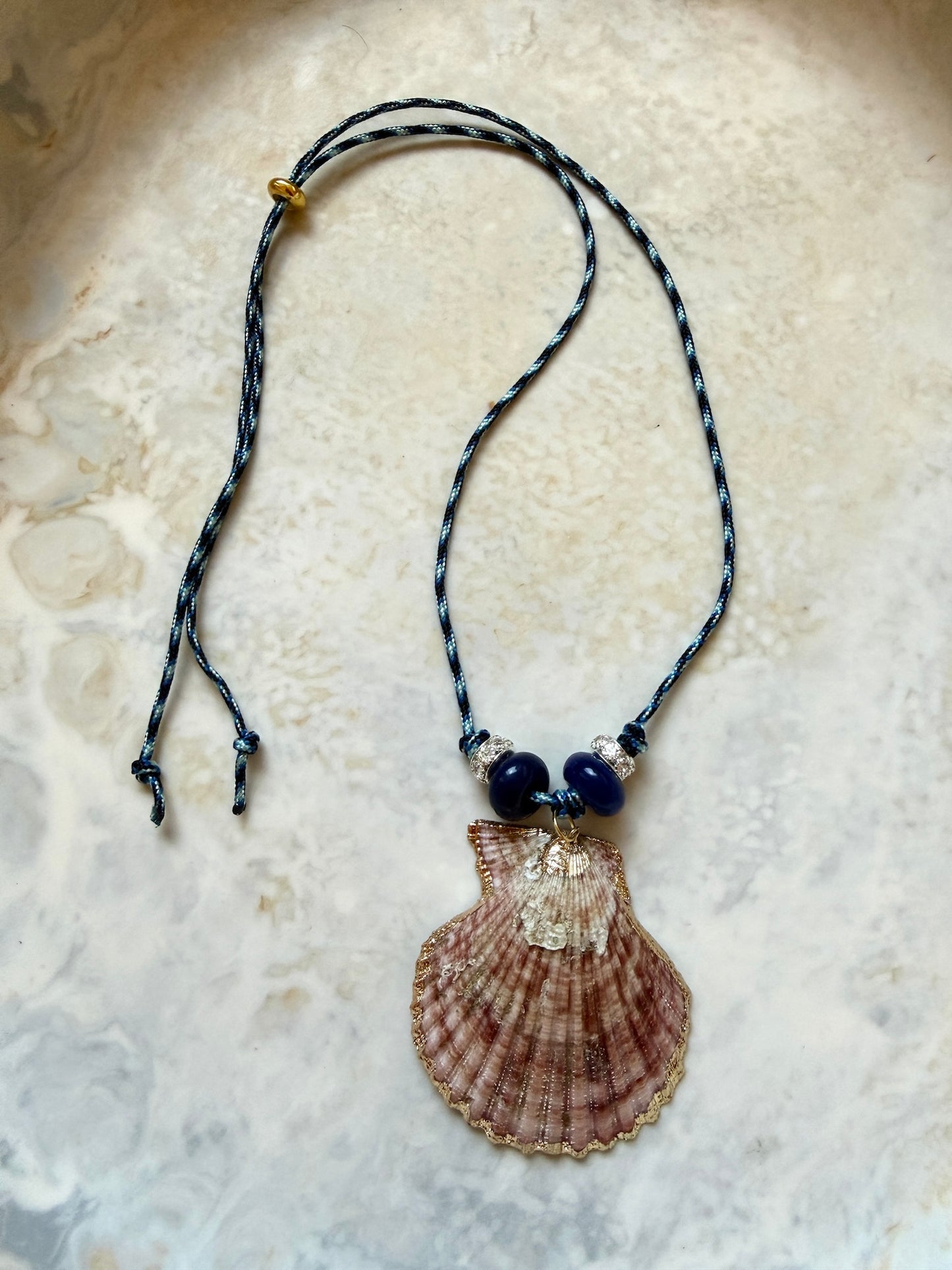 Seashell Paracord Necklace