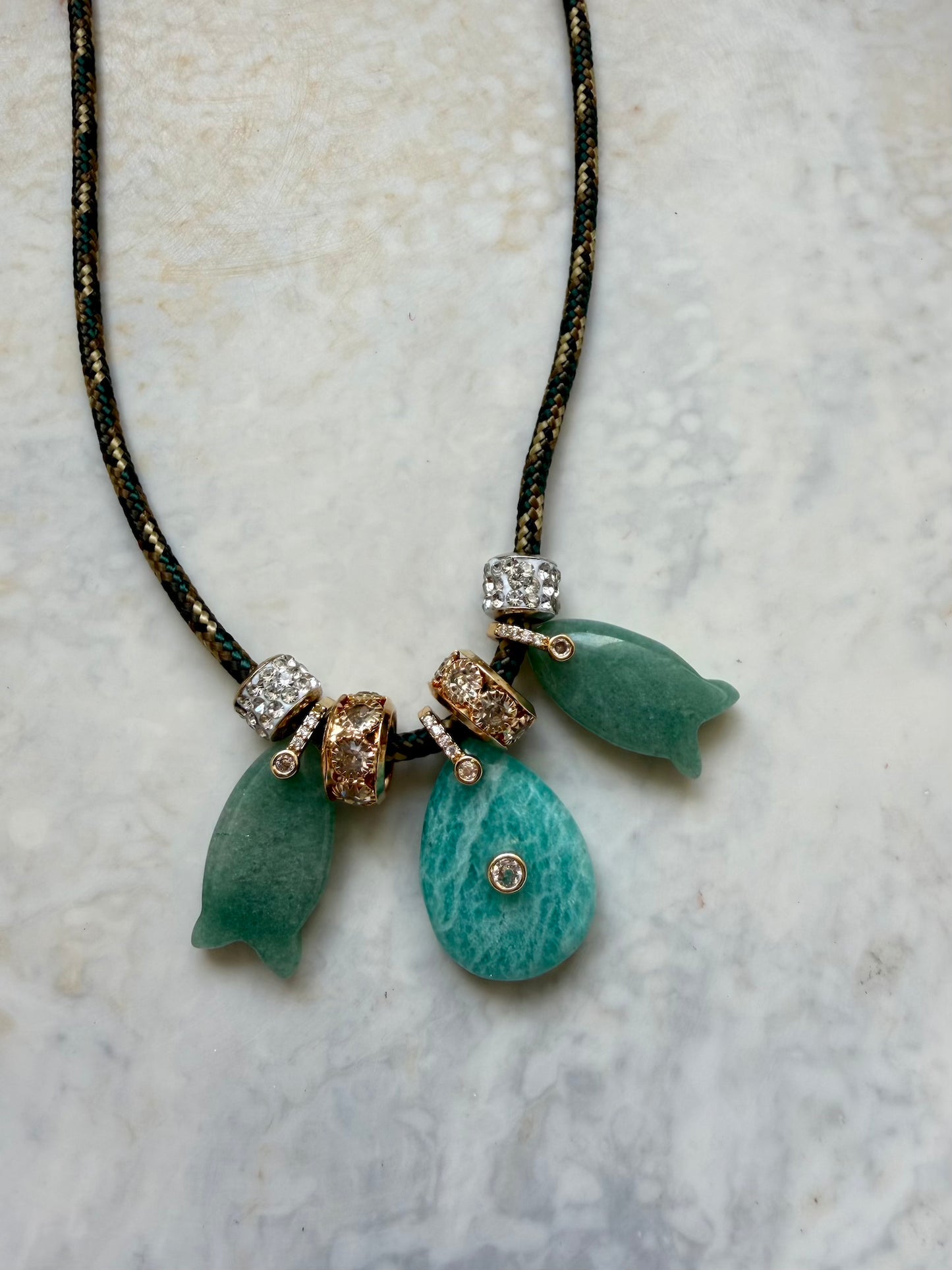Cabarita Paracord Charm Necklace