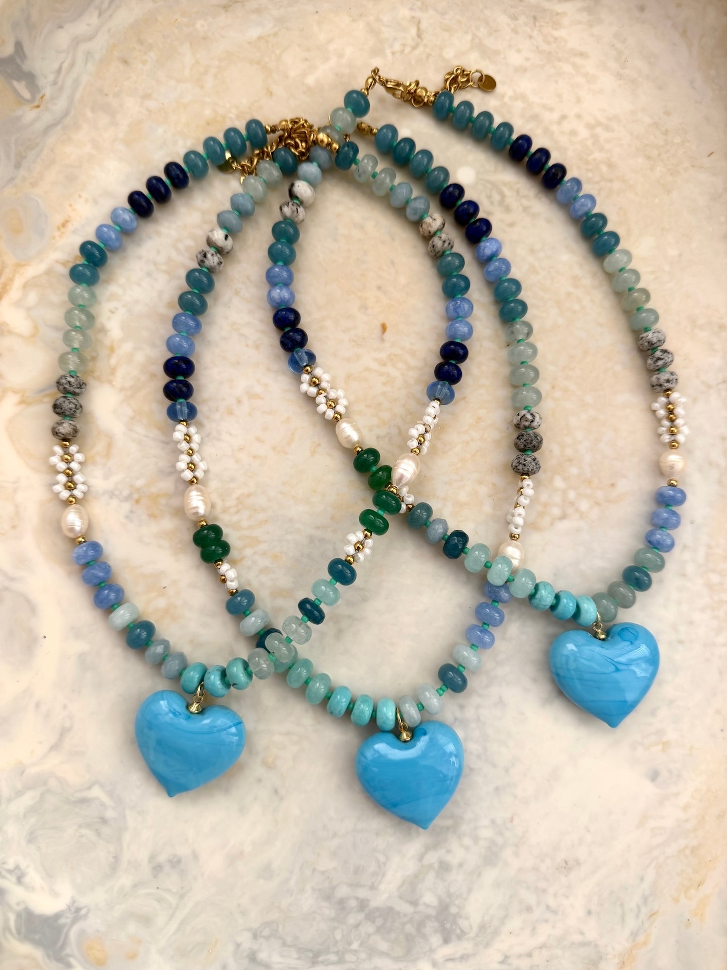 Myth beaded necklace