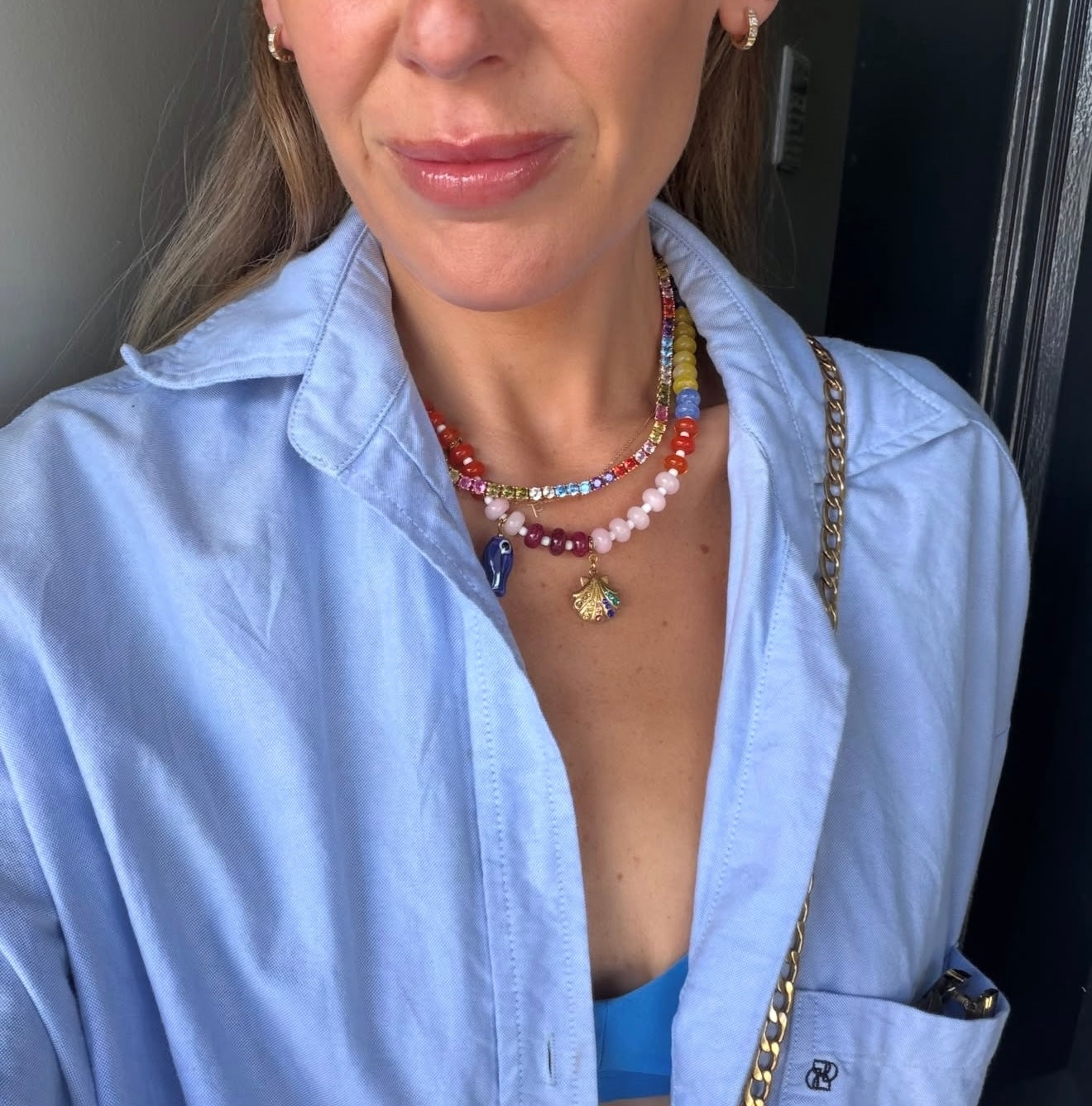 Saltwater Charm Necklace