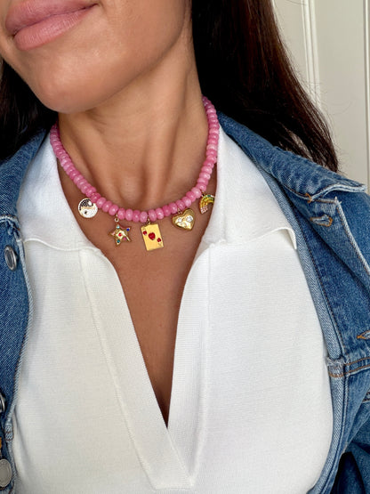 Rainbow Charm Necklace