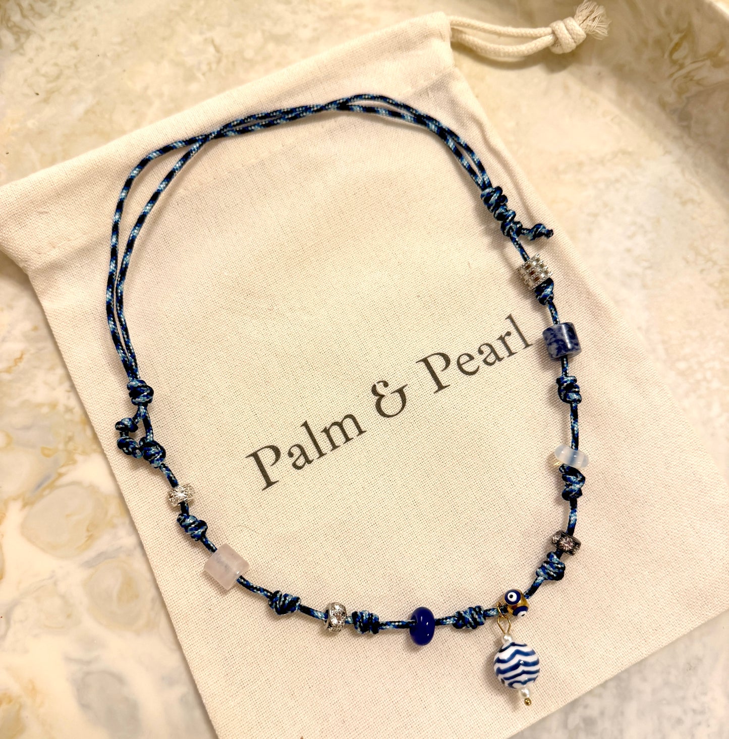 Luxe Paracord Charm Necklace