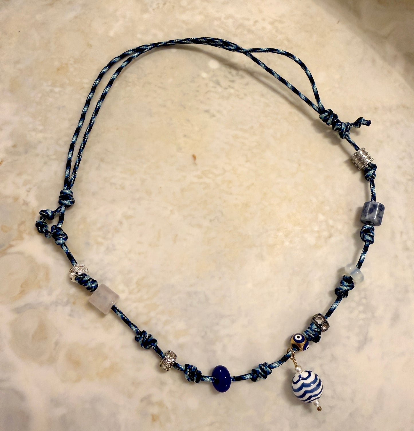 Luxe Paracord Charm Necklace