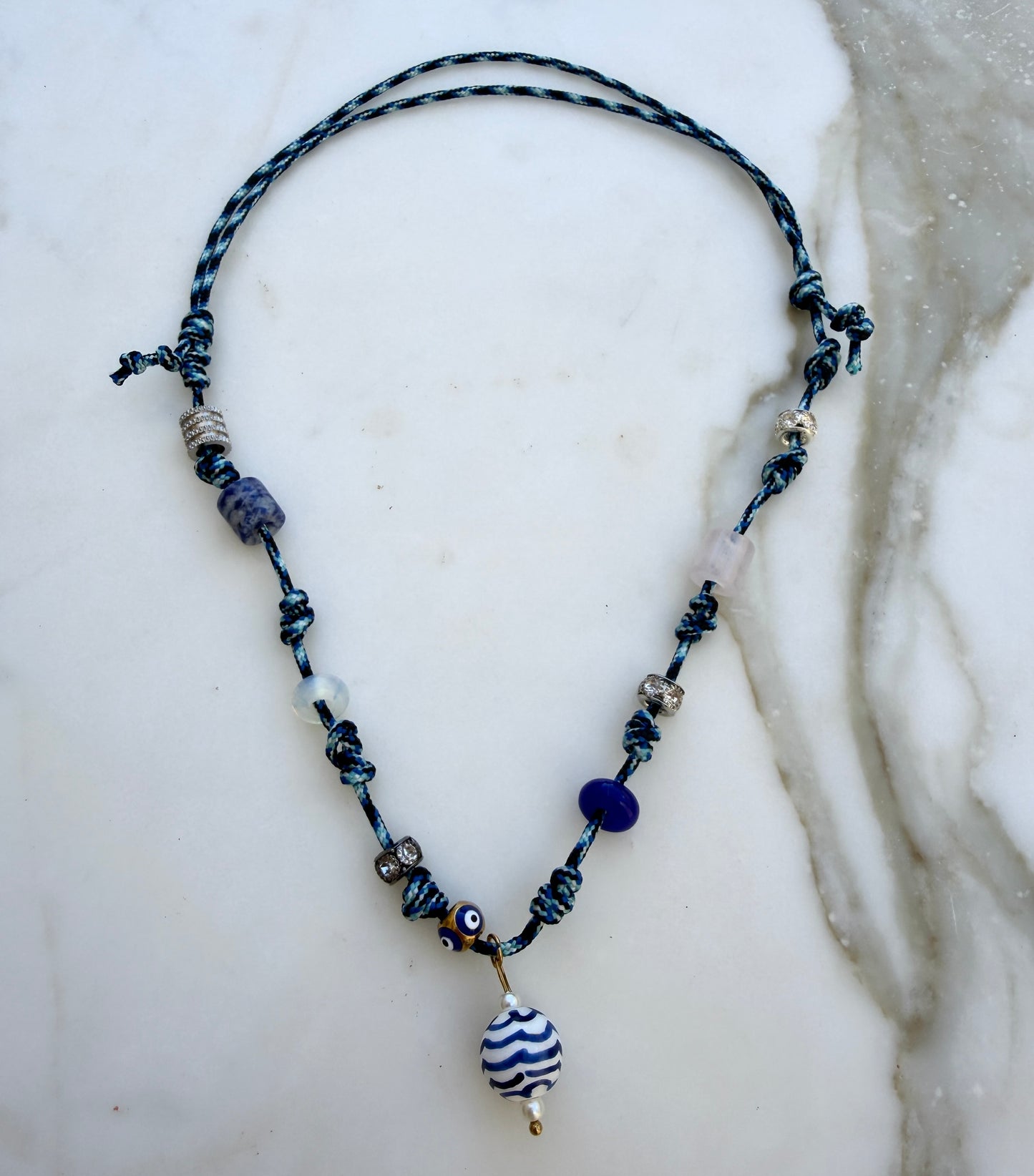 Luxe Paracord Charm Necklace