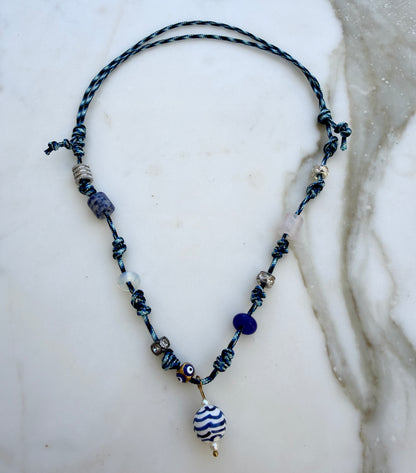 Luxe Paracord Charm Necklace
