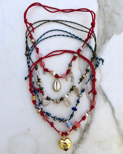 Luxe Paracord Charm Necklace