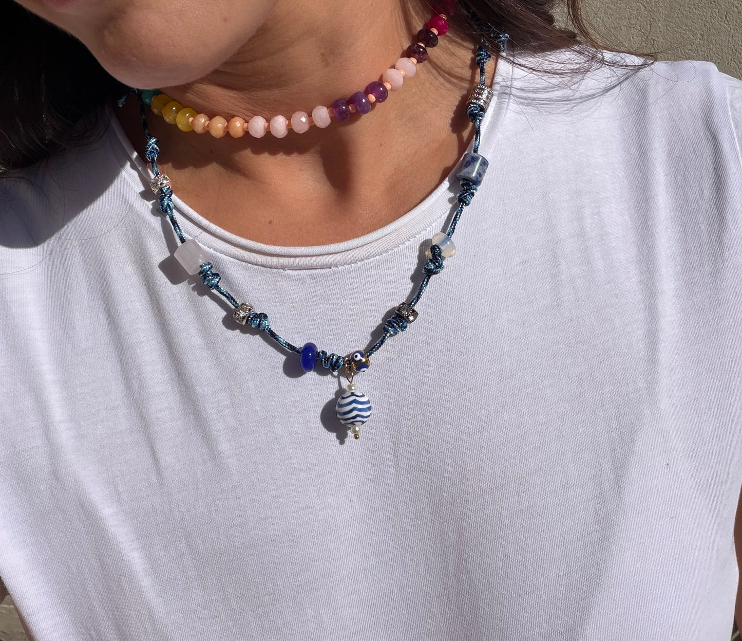 Luxe Paracord Charm Necklace