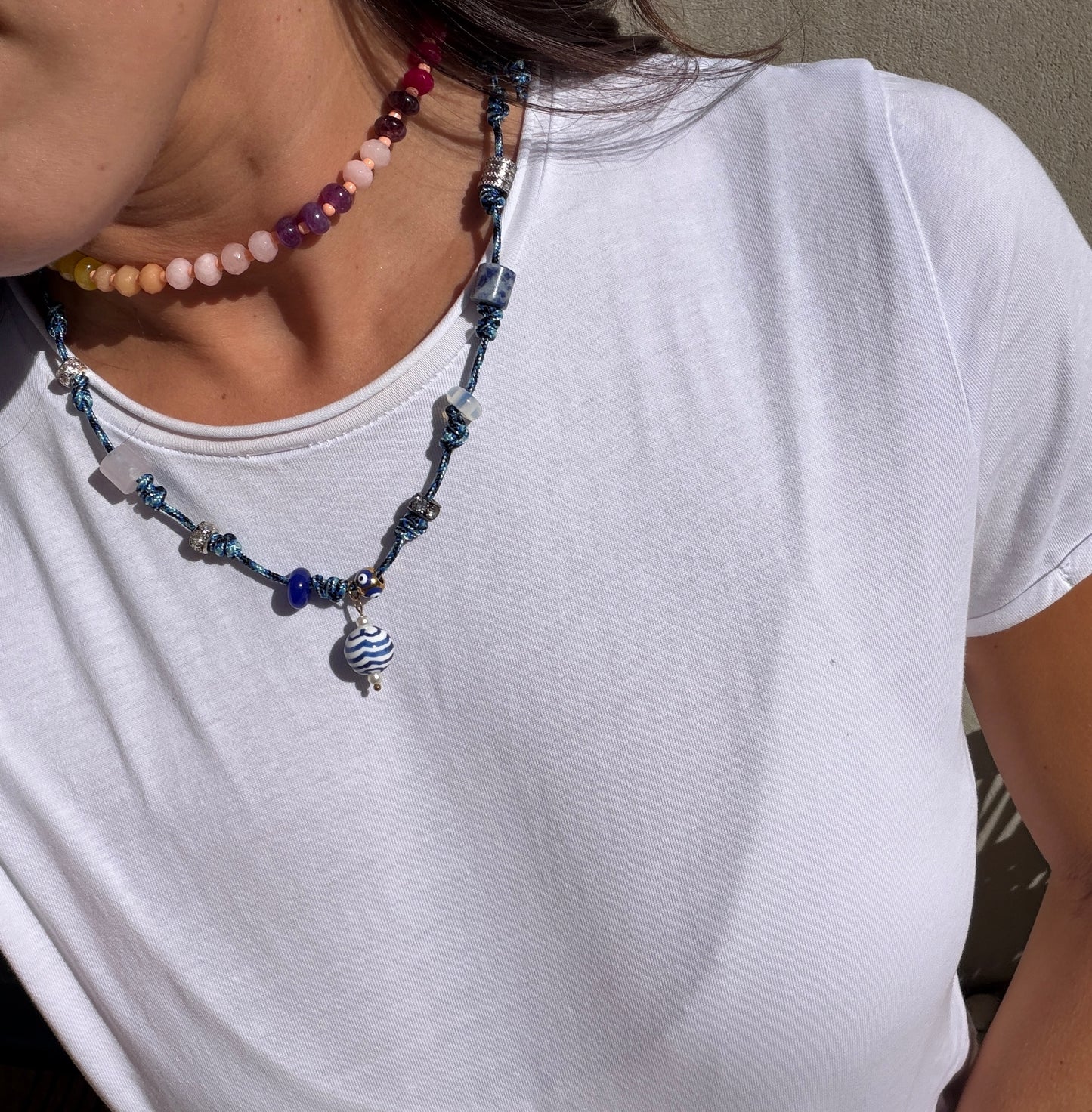 Luxe Paracord Charm Necklace