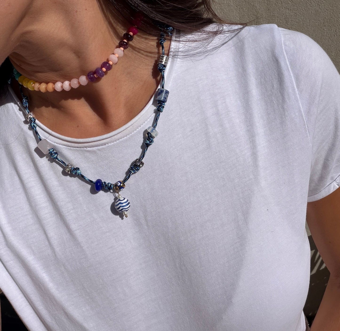 Luxe Paracord Charm Necklace