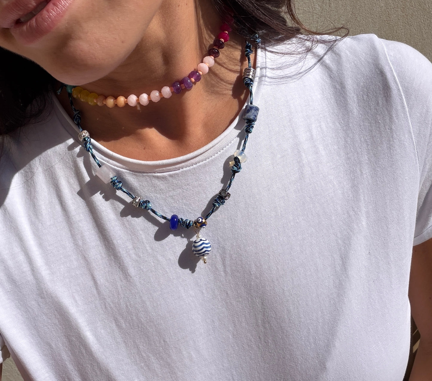 Luxe Paracord Charm Necklace