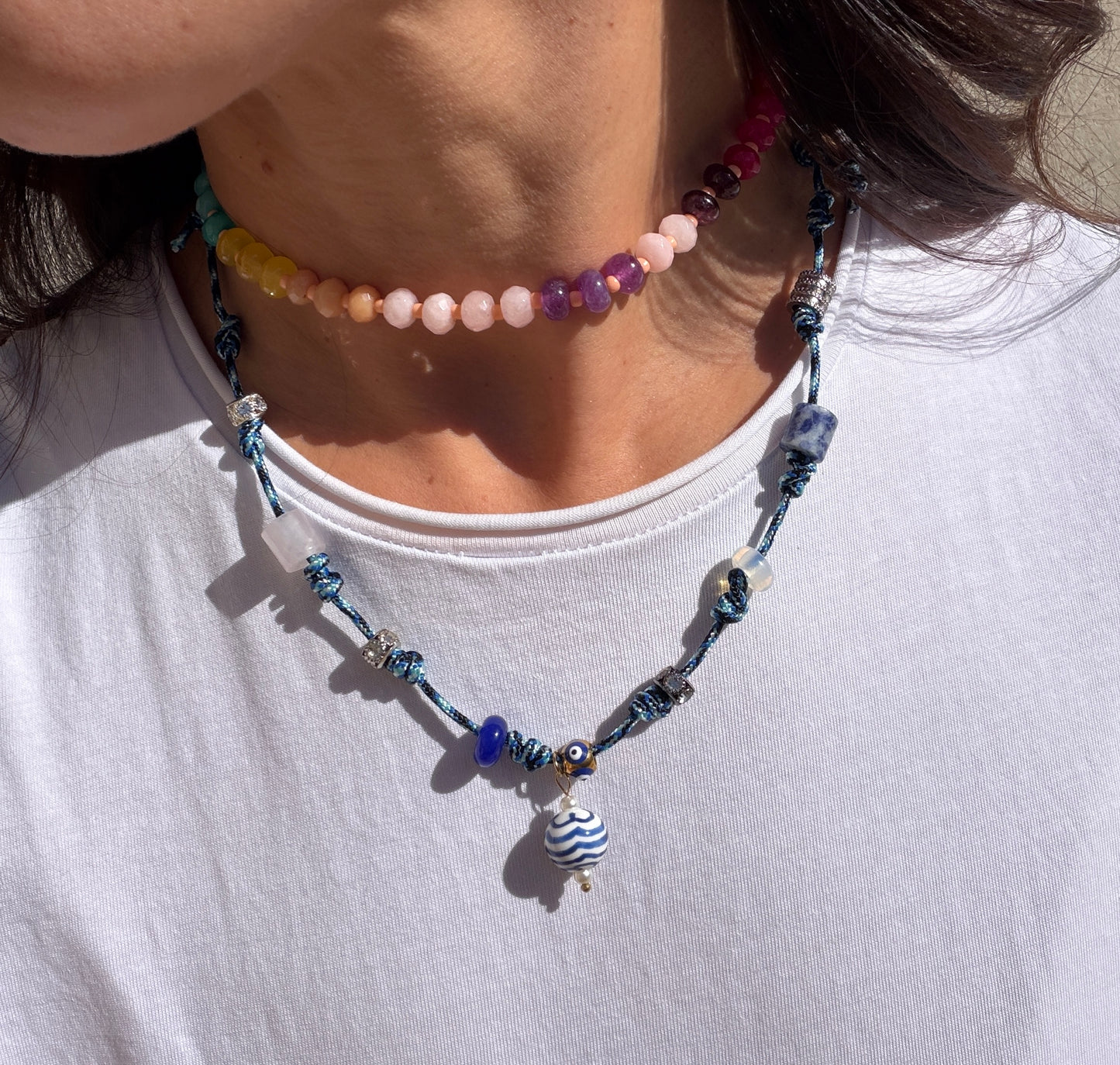 Luxe Paracord Charm Necklace