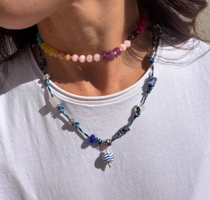 Luxe Paracord Charm Necklace