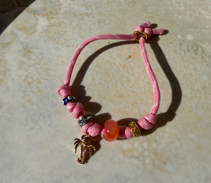 Atlas Paracord Charm Bracelet
