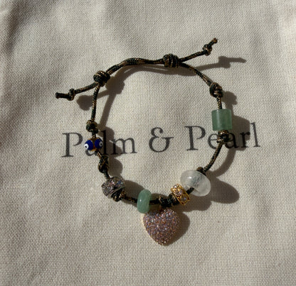 Amara Paracord Charm Bracelet