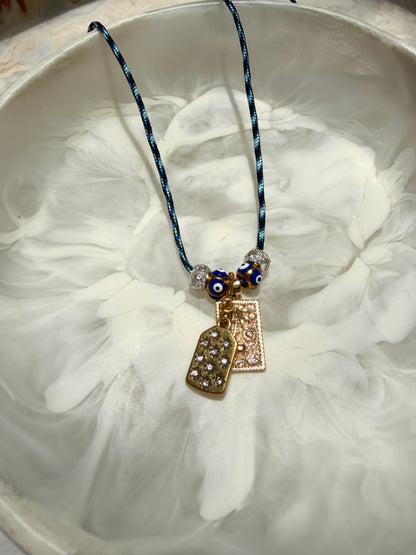 Velora Paracord Charm Necklace