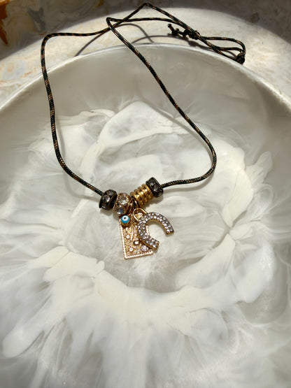 Zephyr Paracord Charm Necklace