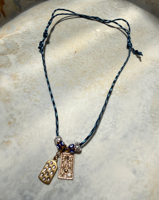 Velora Paracord Charm Necklace