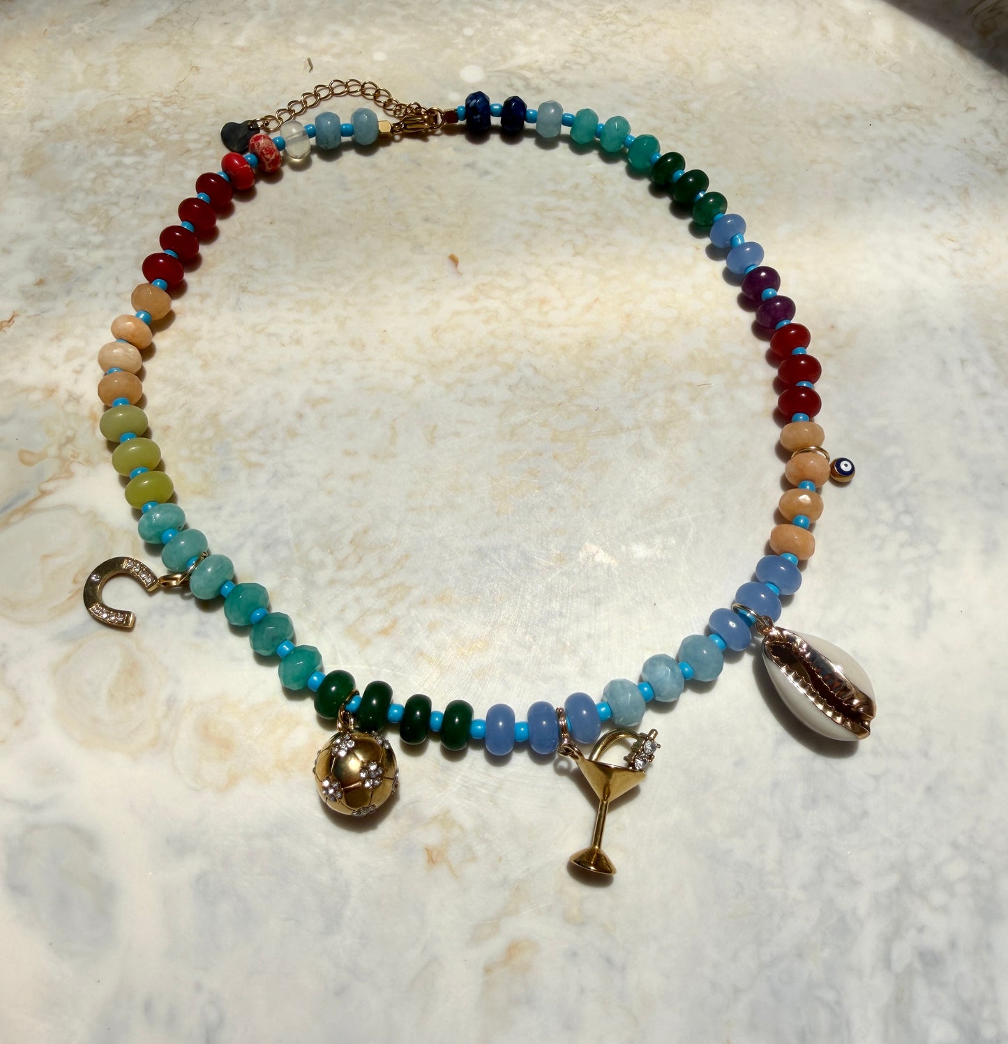 Tulum Charm Necklace