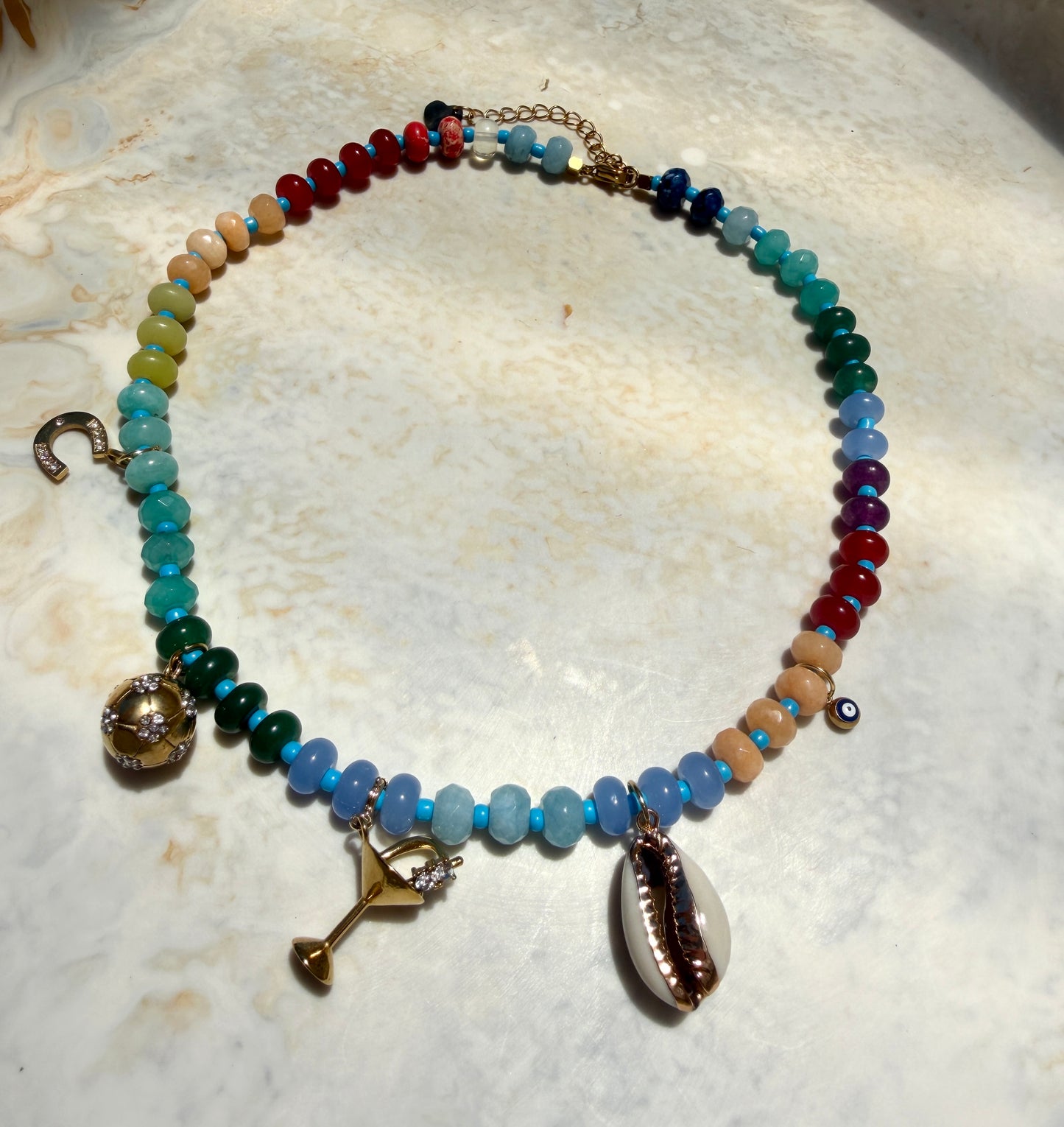 Tulum Charm Necklace