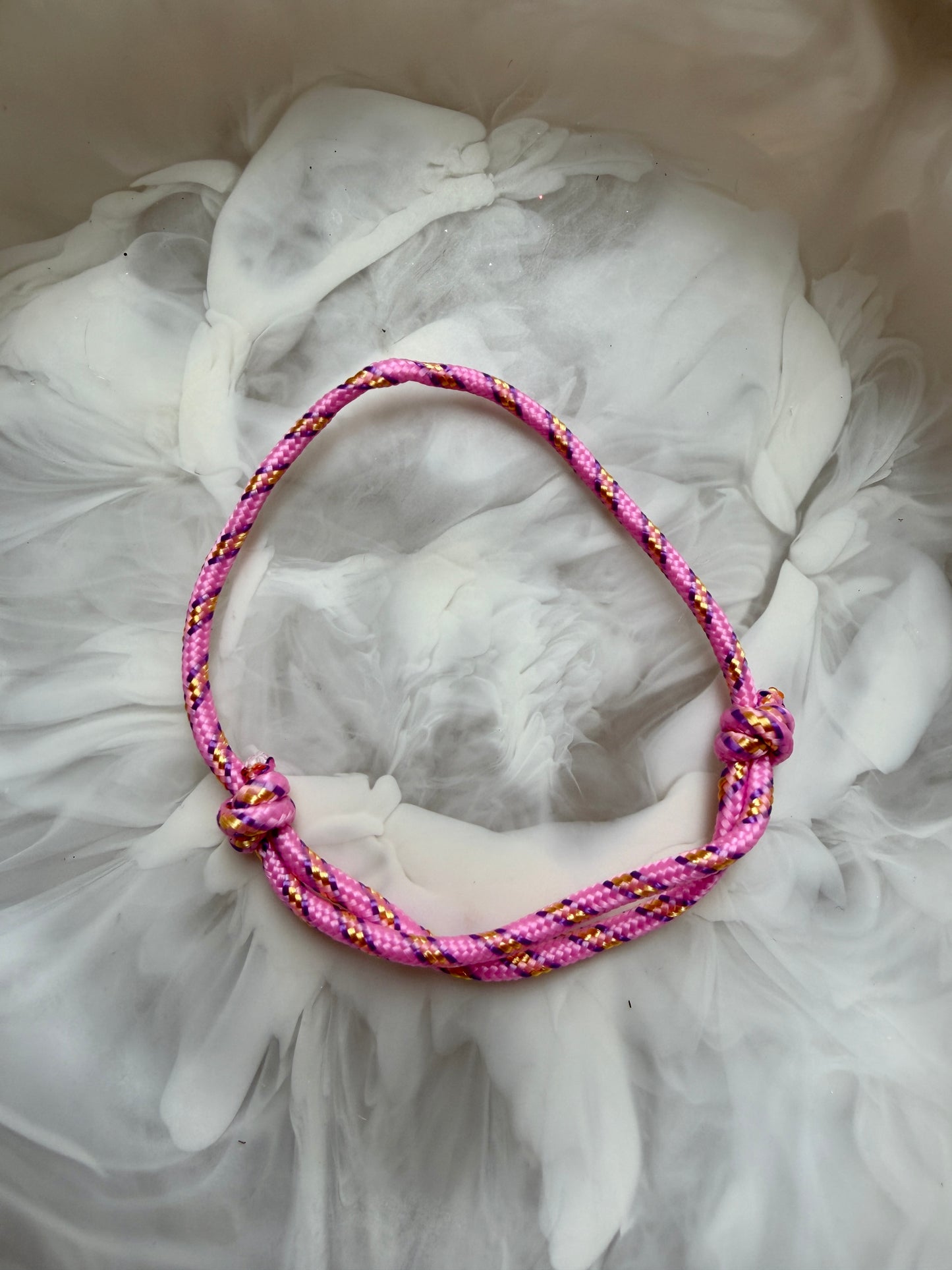 Onyx Paracord Anklet