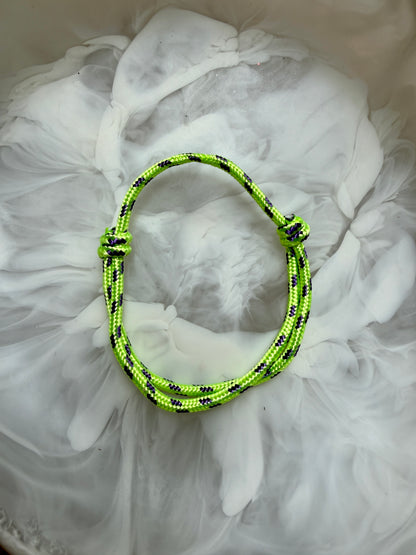 Onyx Paracord Anklet