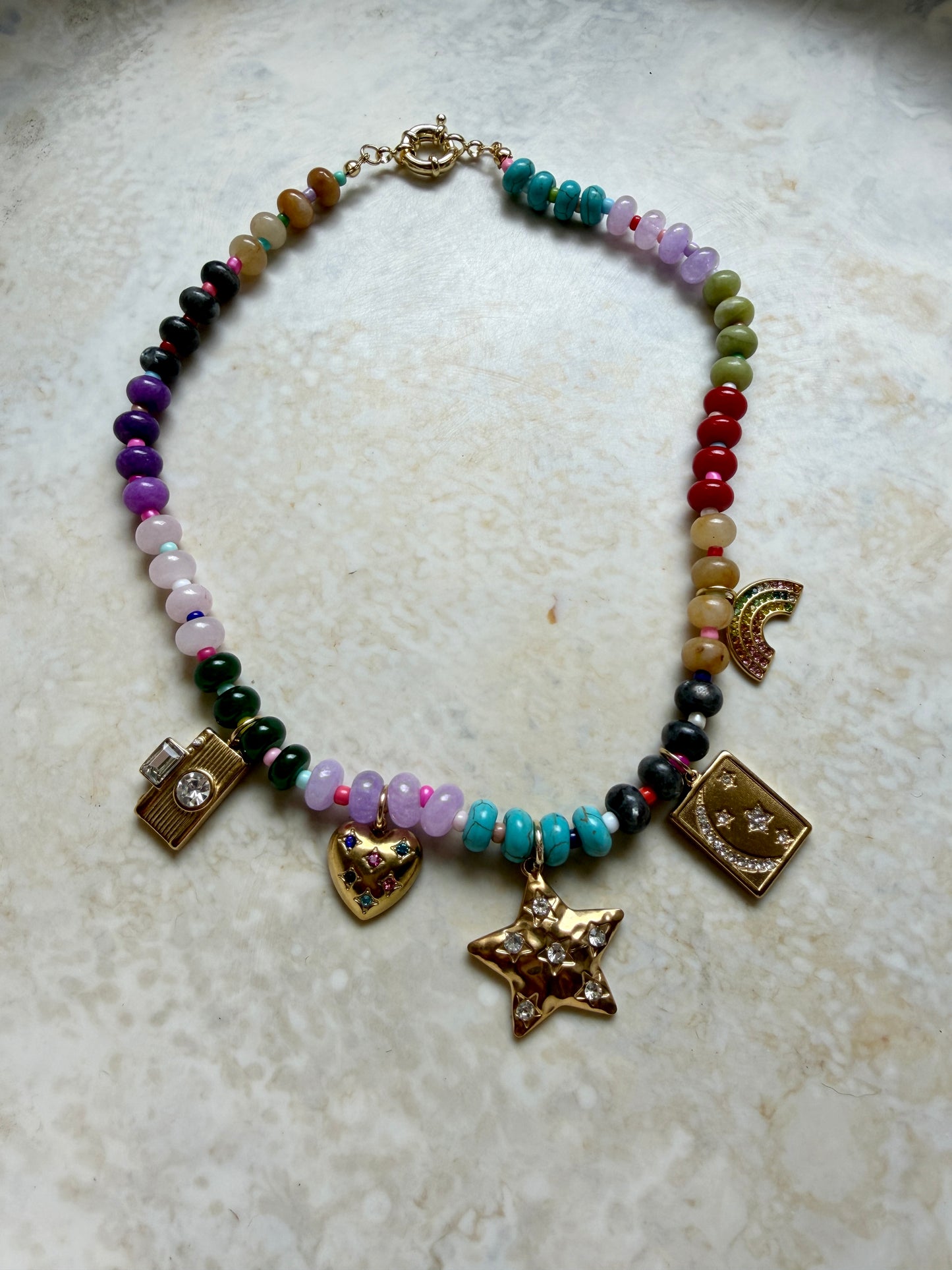 Halcyon Charm Necklace