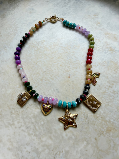 Halcyon Charm Necklace