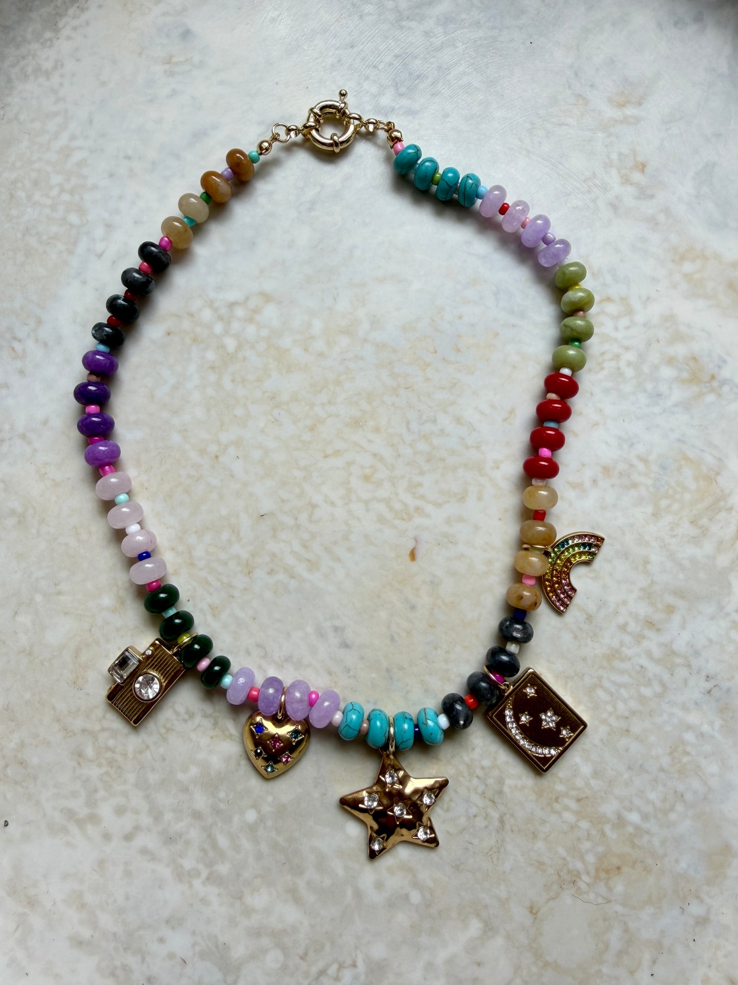 Halcyon Charm Necklace