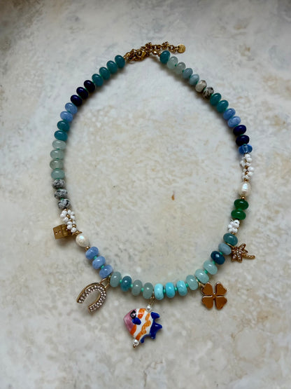 Estrella Charm Necklace