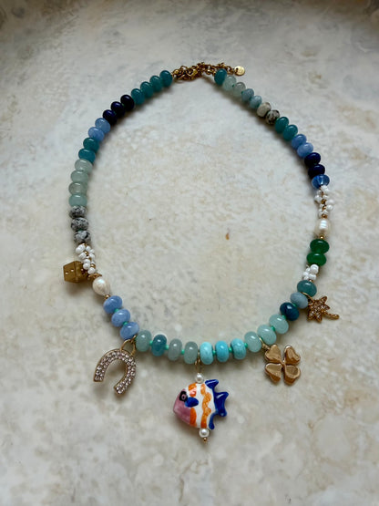 Estrella Charm Necklace