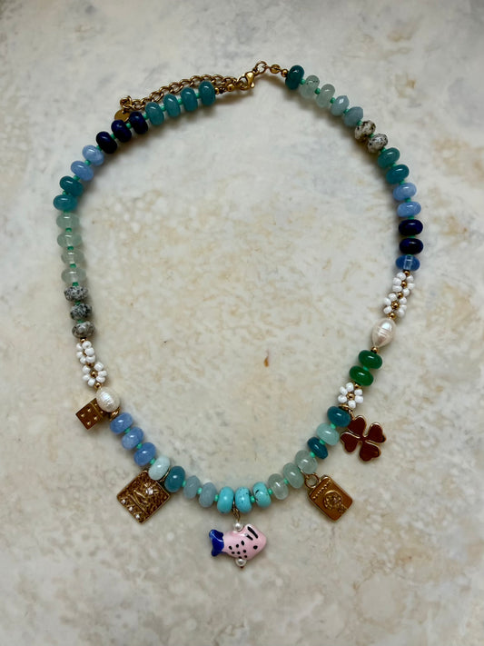 Gold Coast Charm Necklace