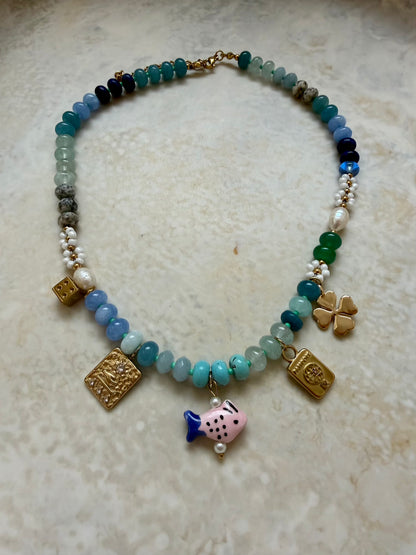 Gold Coast Charm Necklace