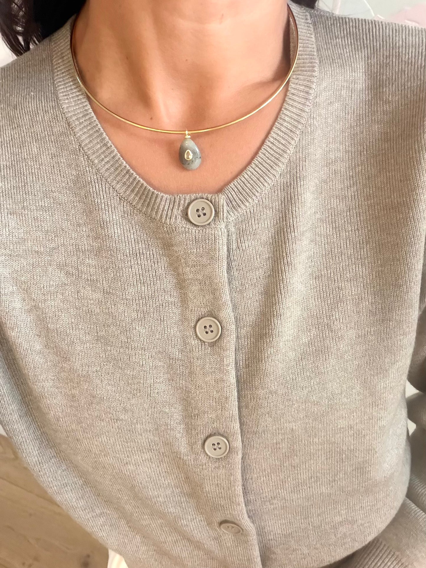Azura Cuff Necklace