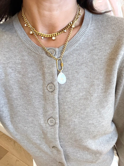 Aura Carabiner Necklace