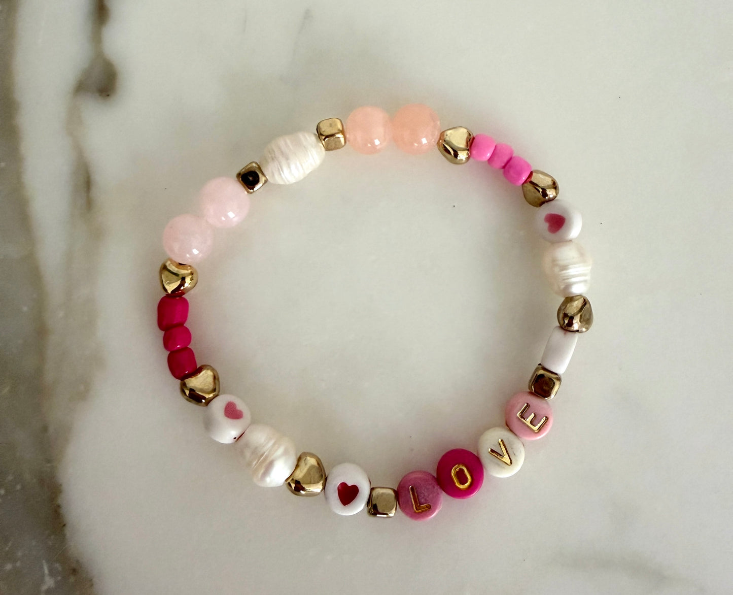 The Love Affirmation Beaded Bracelet
