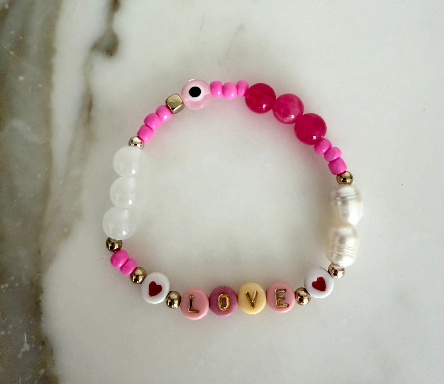 The Love Affirmation Beaded Bracelet