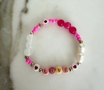 The Love Affirmation Beaded Bracelet
