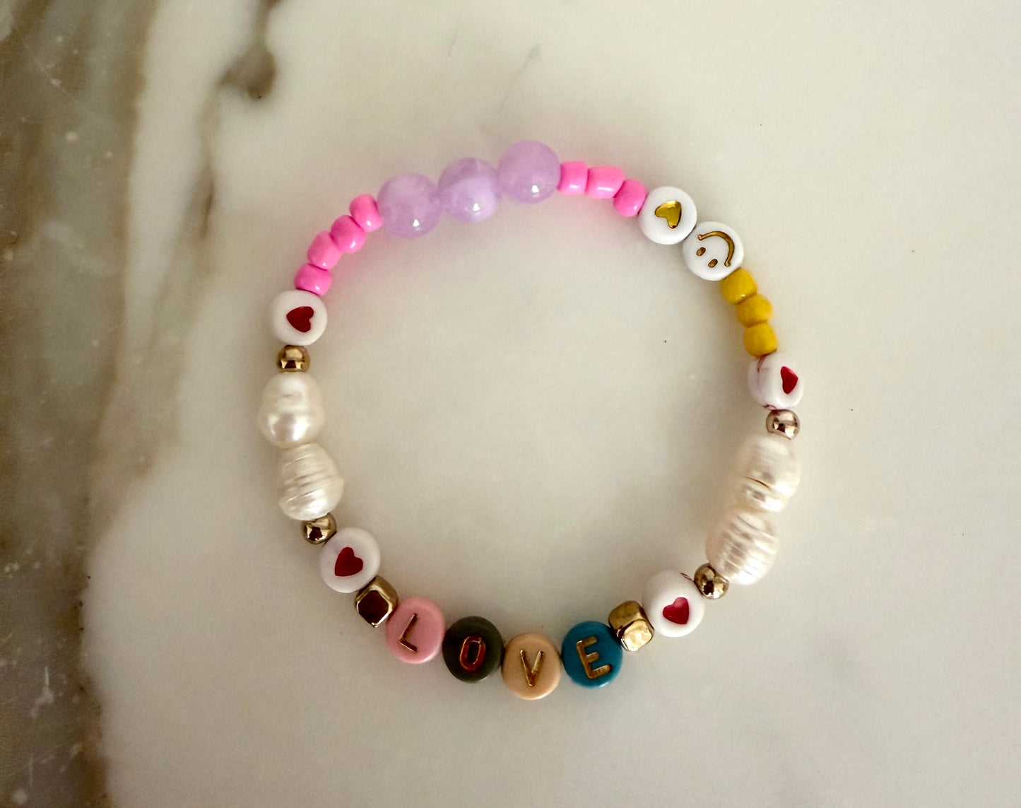 The Love Affirmation Beaded Bracelet