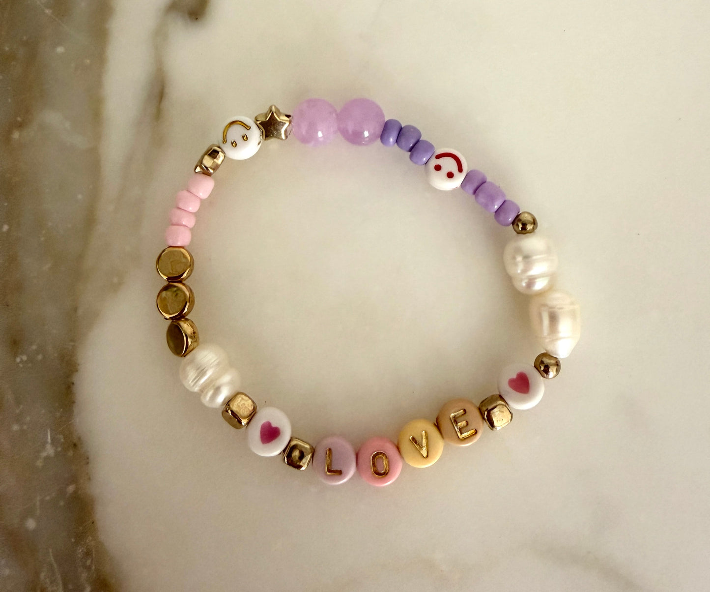 The Love Affirmation Beaded Bracelet