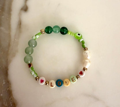 The Love Affirmation Beaded Bracelet