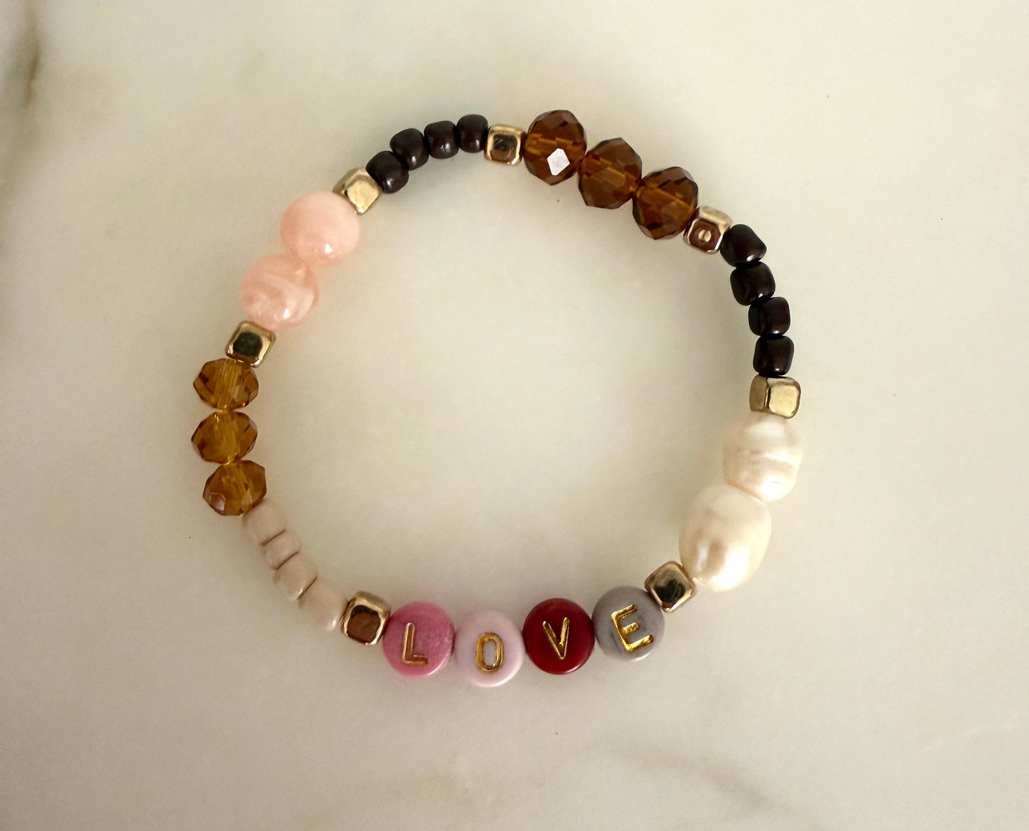The Love Affirmation Beaded Bracelet