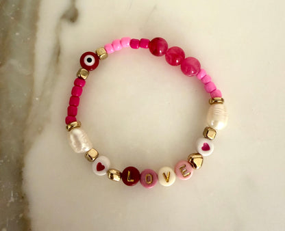 The Love Affirmation Beaded Bracelet