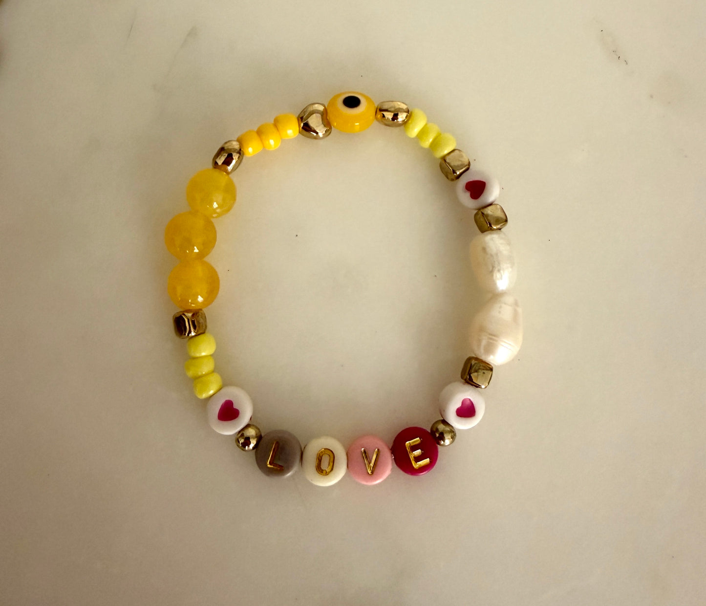 The Love Affirmation Beaded Bracelet