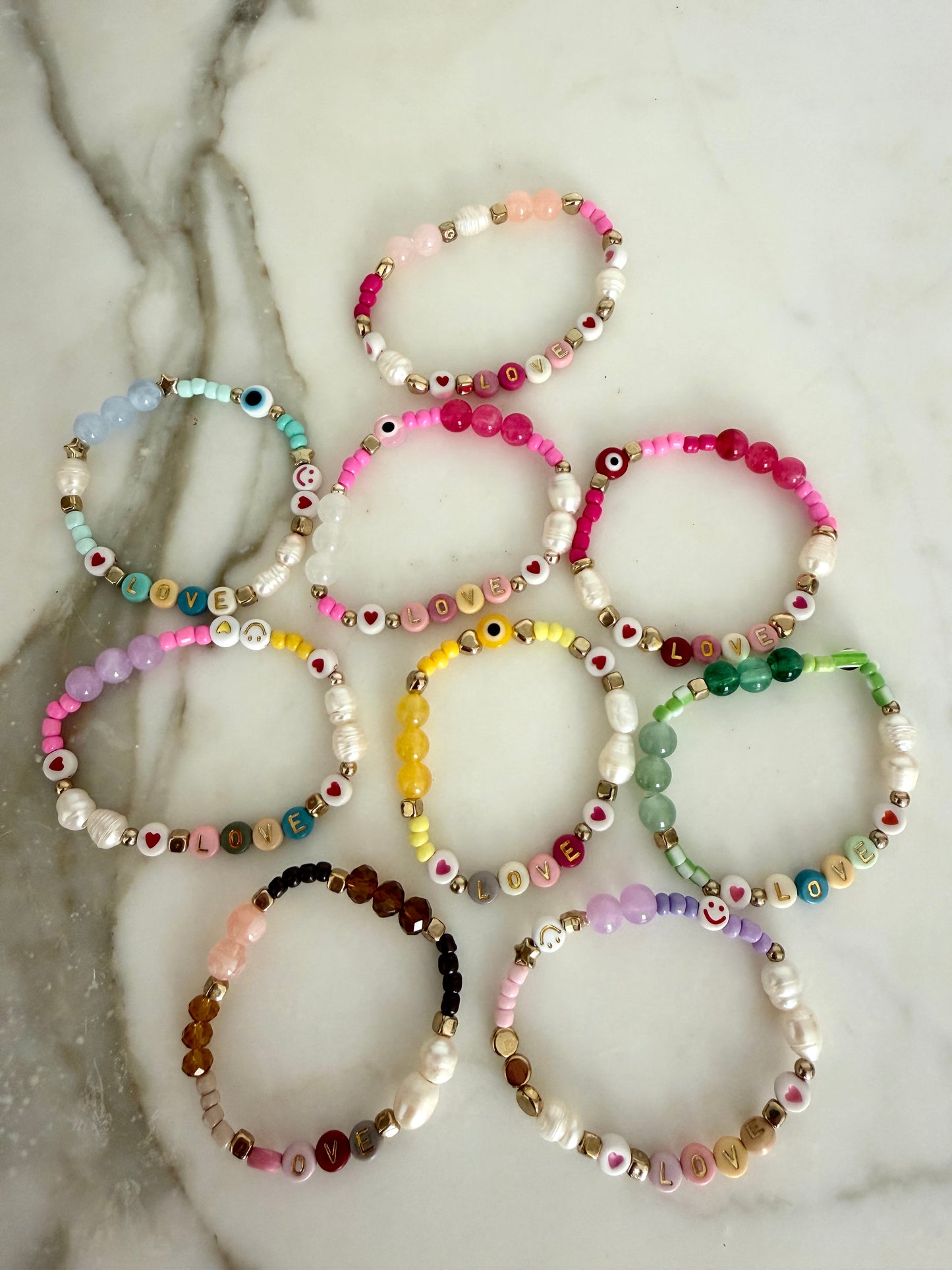 The Love Affirmation Beaded Bracelet